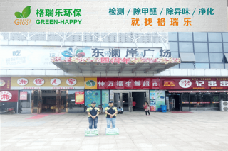 东澜岸广场招商办公室甲醛治