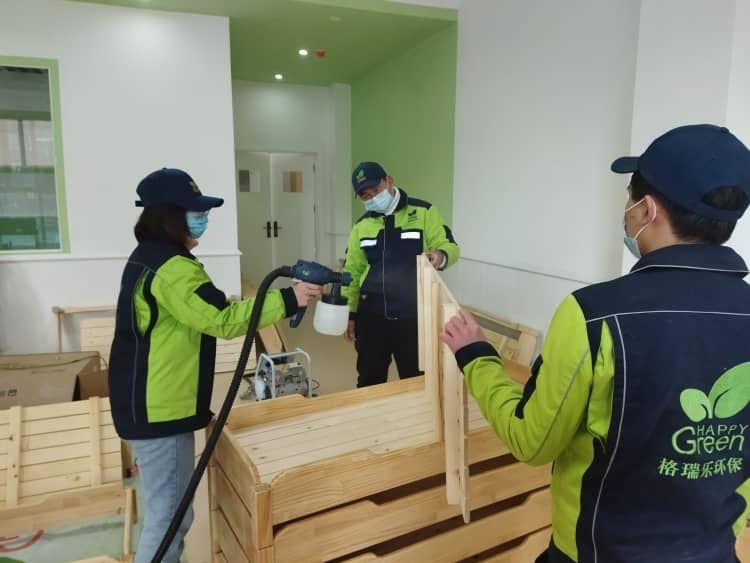 武汉除甲醛选国企校企?格瑞乐12年靠谱